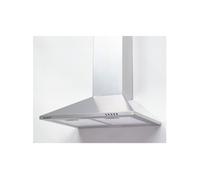 Beldeko - Hotte décorative CLIONA 60 XS Inox 60cm Pyramide 338 m³/h Évacuation/Recyclage LED