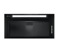 Hotte de cuisine - GLOBALO - Viledo 60.1 - Noir - Eclairage LED - Silencieuse 49 dB