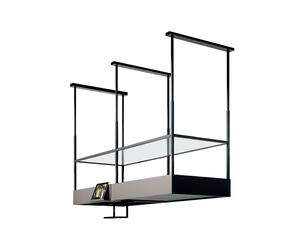 Hotte de Cuisine Île Falmec 180 cm a Recyclage Circle.Tech Spazio CZPI80.E0P7#ZZZH461F Noir