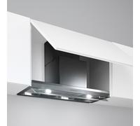 Hotte de Cuisine Intégré Falmec 120 cm a Évacuation / Recyclage Design Virgola CVJN20.E17P2#ZZZ3460F Acier Brossé