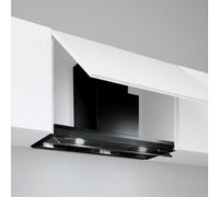 Hotte de Cuisine Intégré Falmec 120 cm a Évacuation / Recyclage Design Virgola CVJN20.E17P2#ZZZN460F Noir