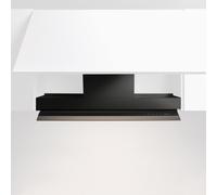 Falmec Virgola Nrs Touch 90 Eu Nero T80 S/Filtro Hotte Îlot | Classe énergétique A | Contrôle tactile, 3 vitesses, sans filtre