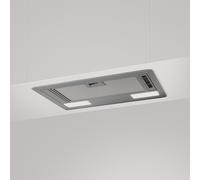 SMEG KSG52HE Hotte Encastrable 54 CM 3 Vitesses 140 WATT 406 M³/H Argent