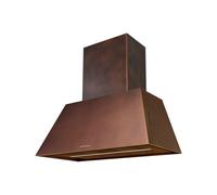 Hotte de Cuisine Mur Faber 70 cm a Évacuation / Recyclage Murales Chloè 110.0456.174 Cuivre ancien