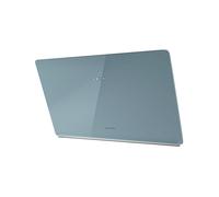 Hotte de Cuisine Mur Faber 80 cm a Évacuation / Recyclage Murales Glam-Light Zero Drip 330.0615.675 Bleu poussière mat