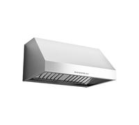 Hotte de Cuisine Mur Falmec 120 cm a Évacuation Professional Zeus Pro CZUN20.E0P2#ZZZI410F Acier Brossé