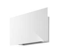 Falmec Cover 85 Vetro Bianco 220-240V - 50-60Hz T60 S/Filtro Hotte Murale | Classe énergétique A | Moteur externe, 3 vitesses, filtre métallique