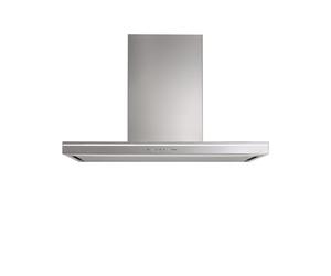 Hotte de Cuisine Mur Falmec 90 cm a Évacuation / Recyclage Silence - NRS Lumina CLMN90.00P2#NEUI490F Acier Brossé