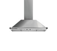 Hotte de Cuisine Mur Smeg 110 cm a Évacuation / Recyclage Victoria KTR110XE Inox