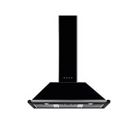 Hotte de Cuisine Mur Smeg 120 cm a Évacuation / Recyclage Victoria KT100BLE Inox