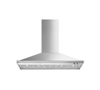Hotte de Cuisine Mur Smeg 150_cm a Évacuation / Recyclage Classica KD150HXE Inox