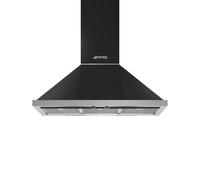 Hotte de Cuisine Mur Smeg 90 cm a Évacuation / Recyclage Portofino KPF9AN Anthracite