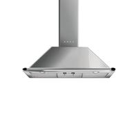 Hotte de Cuisine Mur Smeg 90 cm a Évacuation / Recyclage Victoria KTR90XE Inox