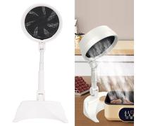 Hotte de cuisine portable, angle réglable, ventilateur d'échappement de cuisine portable avec 3 vitesses pour barbecue intérieur, hotte de cuisine pliable, alimentée par USB, faible bruit