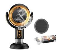 Hotte de cuisine portable avec ventilateur d'extraction à 2 vitesses, hotte de bureau, filtre amovible, huile adsorbée, filtrage des fumées à faible bruit, ventilateur d'extraction de cuisine, for bar