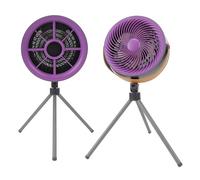 Hotte de Cuisine Portable, Hotte de Bureau, Ventilateur D'extraction Amovible avec 3 Vitesses de Vent, Angle Réglable à 180 Degrés, pour le Camping, Barbecue Intérieur (PURPLE)