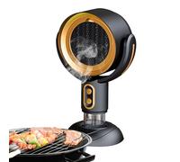 Hotte de cuisine portable, petite hotte de bureau avec filtre à 3 couches, hotte de cuisine de bureau, rotation parallèle à 360 ° pour une circulation efficace de l'air, silencieuse, parfaite pour les