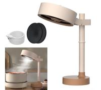 Hotte de cuisine portable pour cuisine, rotation réglable à 90°, ventilateur USB détachable à faible bruit, avec filtre réutilisable en coton (2e génération)