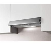 Hotte de cuisine Recirculation, installation sous meuble de 60 cm Profondeur 30 cm, couleur inox amovible GR-FR.IX/F/60