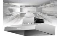 Hotte De Cuisine Sous Armoire En Acier Inoxydable De 32 Pouces, Hotte De Cuisine Mince Convertible Avec 2 Commandes De Vitesse, Filtres En Aluminium, Lumières LED (Color : 100 * 60 * 45, Size : 680W)