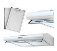 Hotte de cuisine sous meuble - absorbeur 50 cm Berdsen BE-10-A blanc