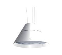 Hotte de Cuisine Suspendu Baraldi 60 cm a Recyclage Eva 01EVAIS060WH80 Blanc