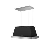 Hotte de Cuisine Suspendu Faber 80 cm a Évacuation / Recyclage Ilots Thea Isola 321.0517.782 Gris foncé mat