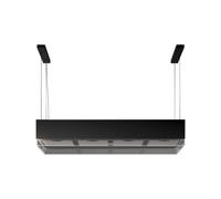 Hotte de Cuisine Suspendu Falmec 120 cm a Recyclage Circle.Tech Vetra CVYI20.E0P7#ZZZ6461F Noir