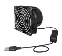 Hotte de cuisine USB compacte à gestion simplifiée de l'air avec fonctions de réglage conviviales (A)