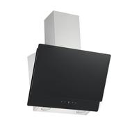 Hotte de Cuisinière Capot Plongeant Tête Gratuit 60 CM Noir Hotte Murale