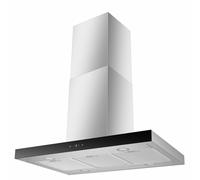 Hotte de Cuisinière Hotte Îlot 90 CM Hotte Cheminée Inox Touch Contrôle respekta