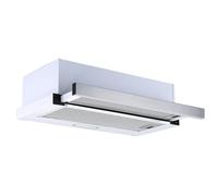 Hotte de Cuisinière Intégré Capot 60 Hotte Échappement Circulant Acier Inox