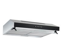 Hotte de Cuisinière Intégré Capot 60 Hotte Échappement Circulant Inox respekta