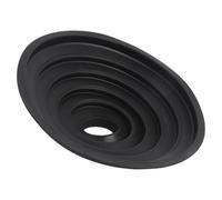 Hotte de L'objectif de 30 à 50 Mm, Silicone Antiflective Camera Lens Hood, Sun Shade, Anti-Glass, Conception Pliable, pour Photos Video