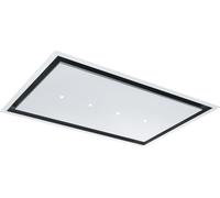 Hotte de plafond Aqua 900 blanc mat, 820m3/h, télécommande