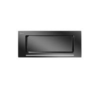 Gurari Hotte de Plafond GCH E 217 70 BL Prime, Hotte aspirante 70 cm,Verre Noir, 1000m³/h