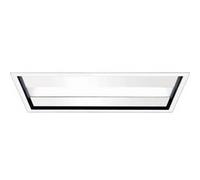 Falmec Nuvola/Led Is.90 S/Mot. P.E. C/Radioc. Bianco 220-240V - 50-60Hz S/Motore S/Filtro Hotte Plafonnier | Classe énergétique C | Largeur 90 cm, verre extra clair, télécommande incluse