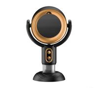 Hotte de table compacte avec purificateur d'air aux ions négatifs, ventilateur à 2 vitesses pour cuisine, filtre lavable et réservoir de récupération d'huile, alimenté par USB pour éliminer la fumée