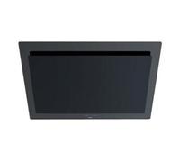 Novy Hotte décorative murale Vision 7838 inclinée 90 cm Verre noir 490 m³/h recyclage