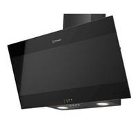 Hotte décorative 647m³/h INDESIT 80cm, IHVP 83 FLMK NOIRE G