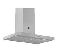 Hotte décorative - Balay 3BC077EX - Largeur 75cm - Extraction et recirculation - Acier inoxydable