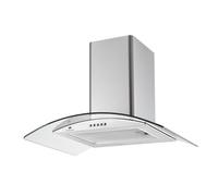 Hotte décorative Continental Edison - L60 cm - inox verre