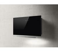 Hotte décorative Elica Aplomb BL/A/60 - Verre noir