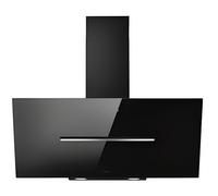 Hotte décorative - ELICA - SHY S BL/A/90 - Largeur 90 cm - Aspiration ou filtrage - Verre noir
