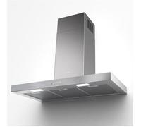 Hotte décorative Faber Box Value X A90 Inox - Evacuation - 500 m3/h - LED