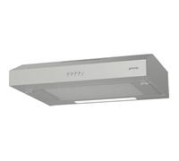 Hotte décorative - GORENJE - WHU629ES/S - Acier inoxydable - 200 m³/h - 3 vitesses