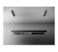 Falmec Hotte décorative îlot LIGHT2720 – 175 cm – ultra-fin LED – Noir