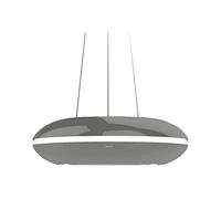 Hotte decorative ilot Ilot Loop Acier brossé, Diamètre 74.2cm