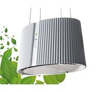 Hotte decorative ilot Marylin E.ion céramique Blanche 67cm, 450 m3/h