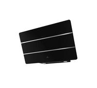 ROBLIN Hotte Décorative incliné aspirante noire Largeur 80cm Débit d'air 700m3/h